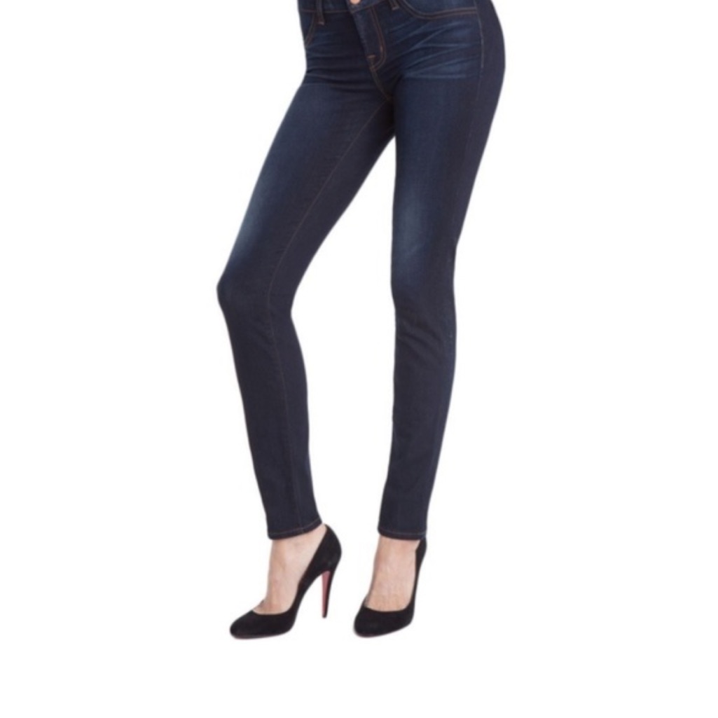 J Brand Womens 901 Dark Wash Skinny Jeans In Mazzaro  Size 28